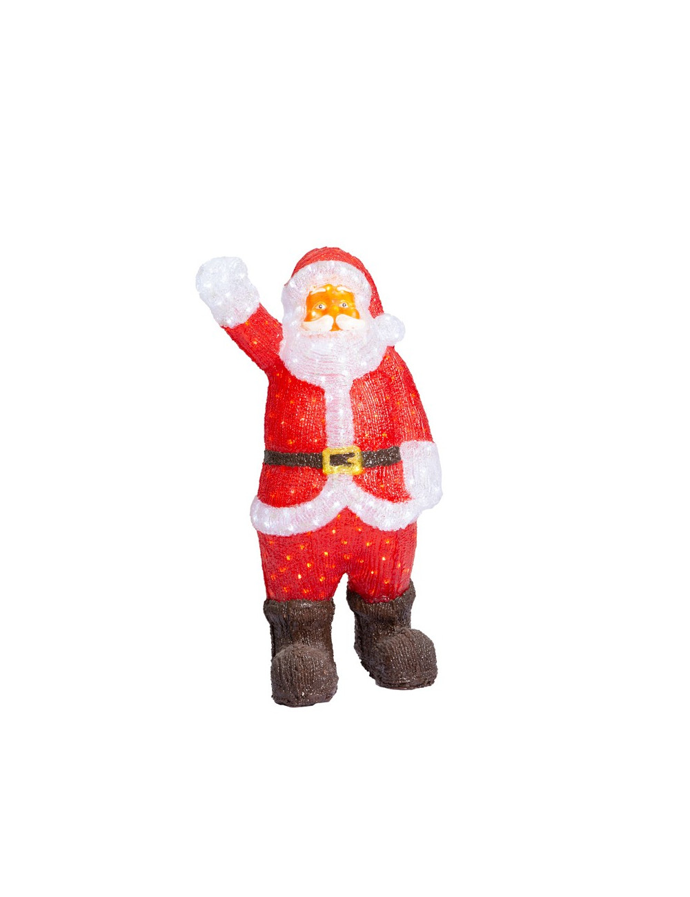 Babagjysh i kuq me drite led 90cm