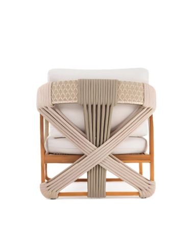 Sarah Chair – Teak Wood & Polyester Rope | Sezon Dekor