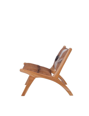 Savanna Chair – Leather & Teak Wood | Sezon Dekor