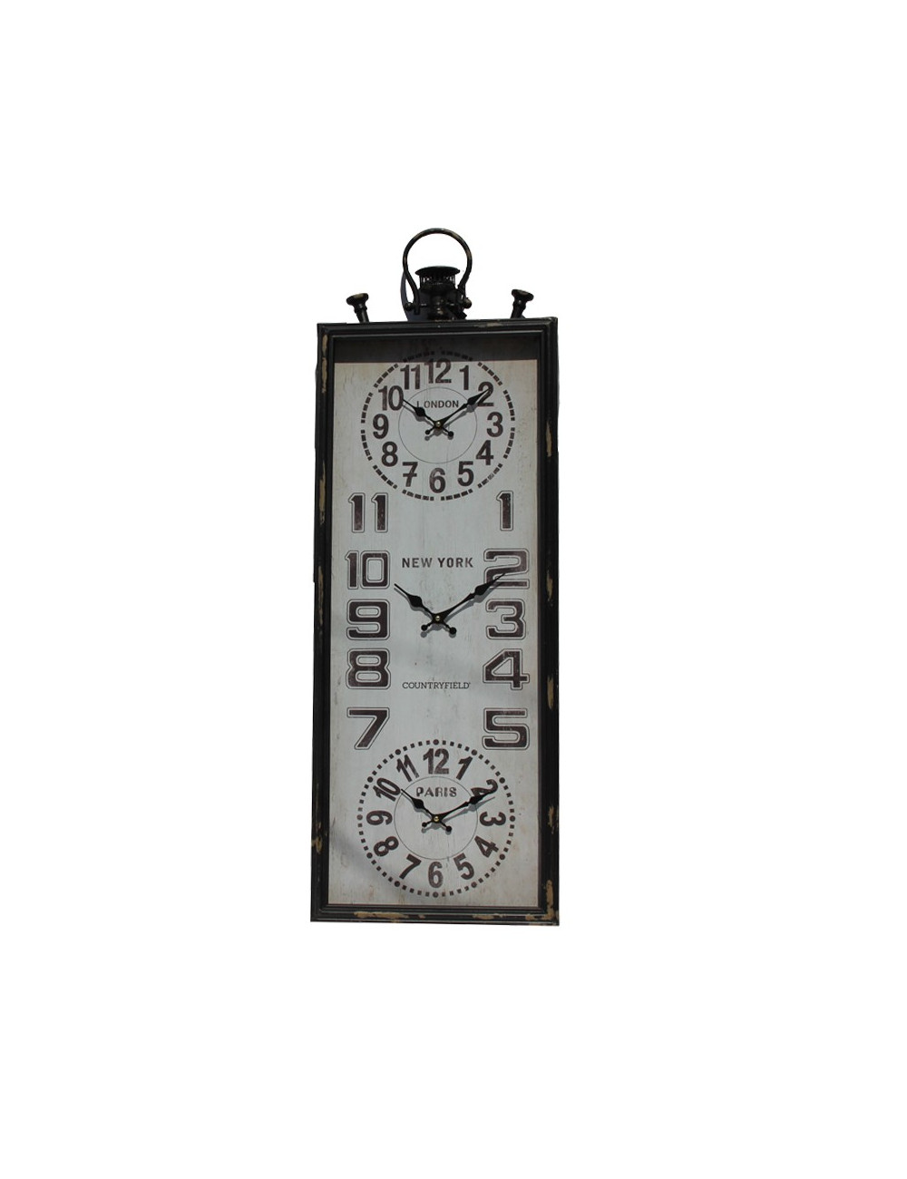 METALLIC WALL CLOCK