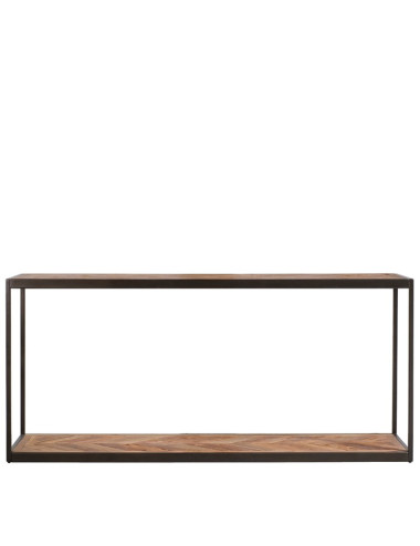 BRAGA Wooden Console – Metal Frame | Sezon Dekor