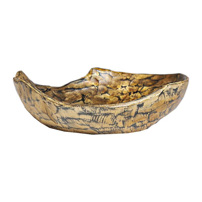 WOODEN FRUIT BOWL