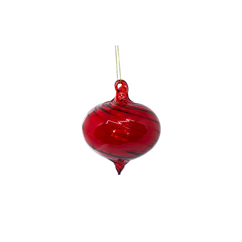 Red stripes ball