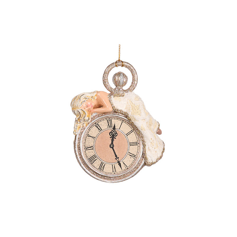 Fairy over a clock