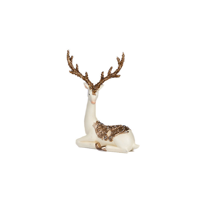 Gold\white deer