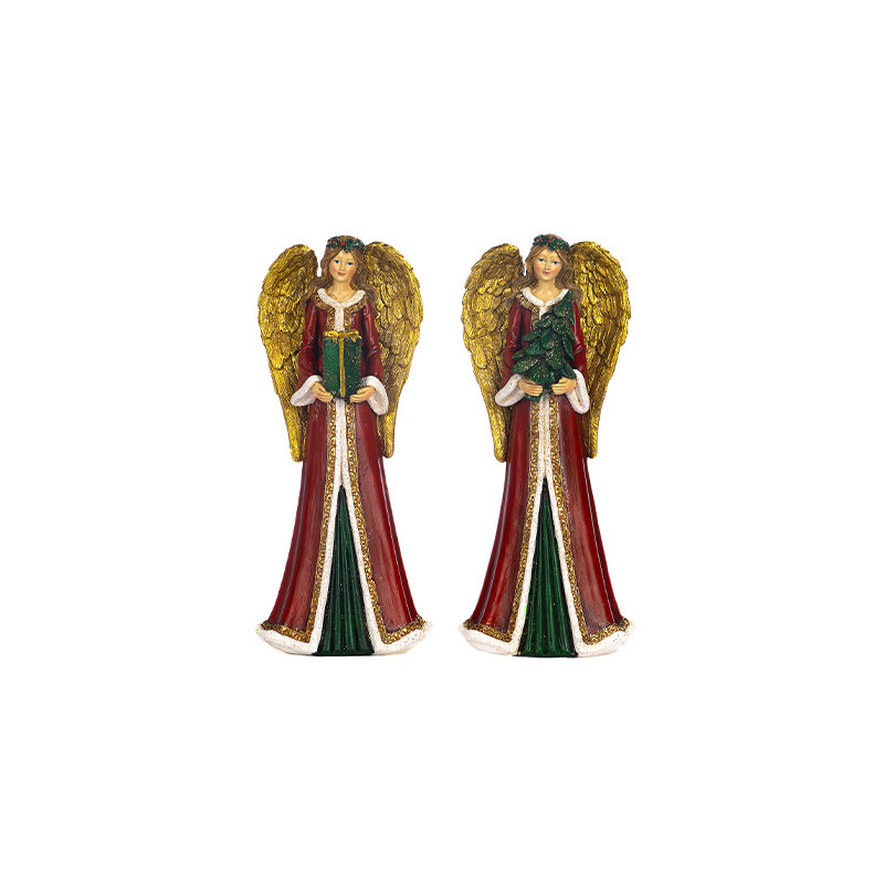 Angel with red cape