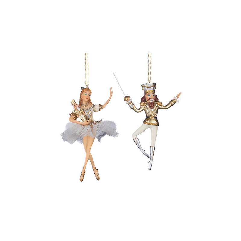 Ballerina and nutcracker