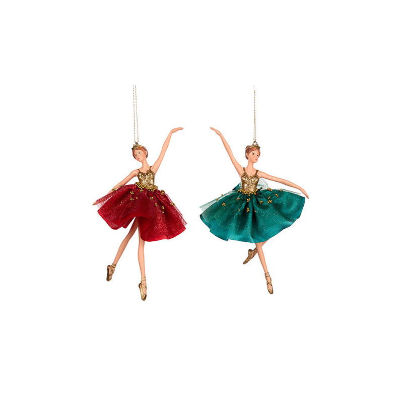 Ballerina with red/green dress