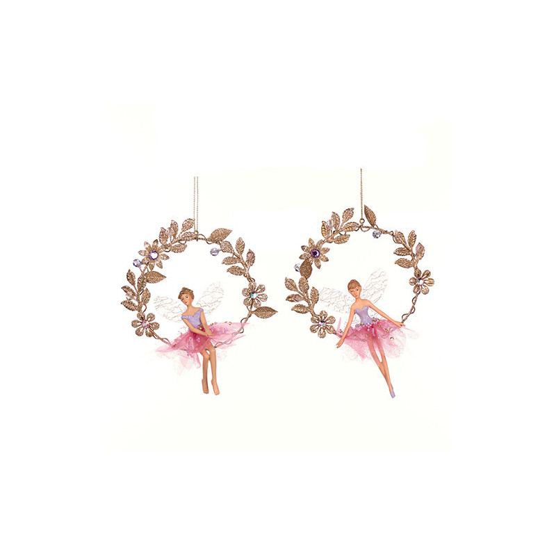 Ballerina in garland