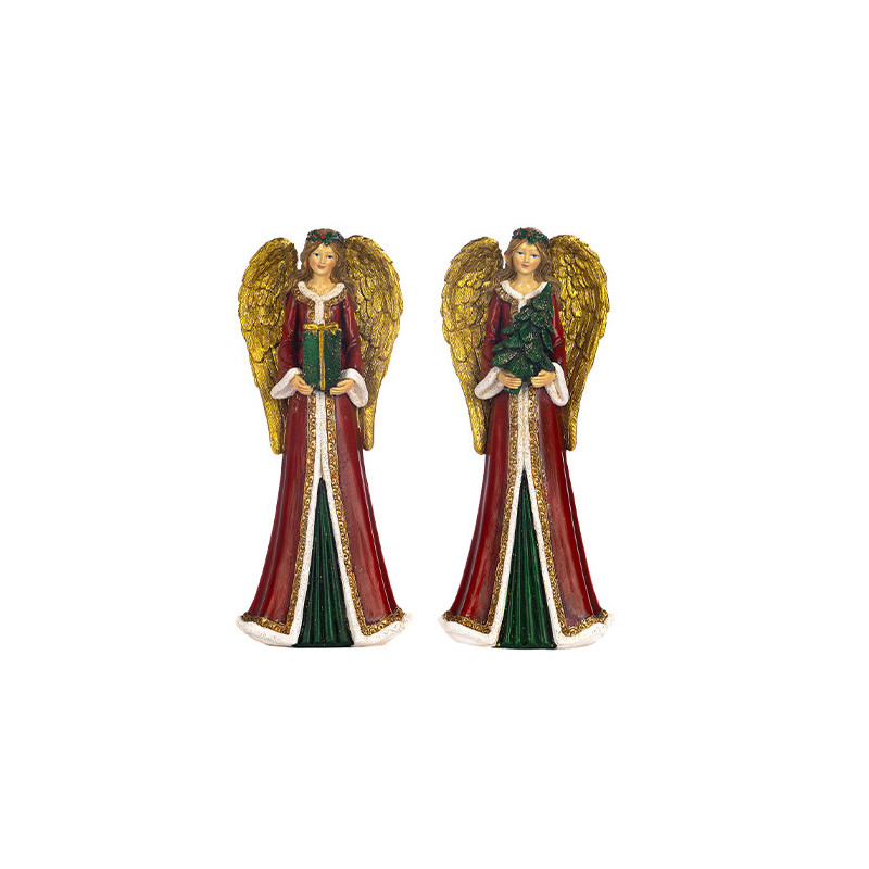 Angel with red cape