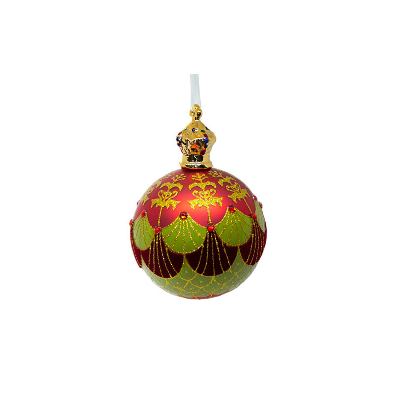 Red/green crown ball