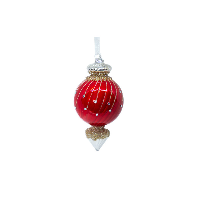 Top i kuq ornament
