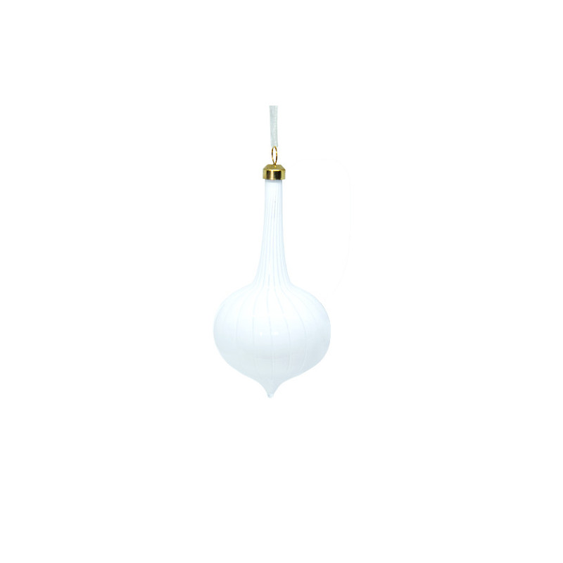 White ornament ball