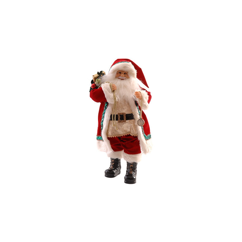 Red/gold Santa 86cm