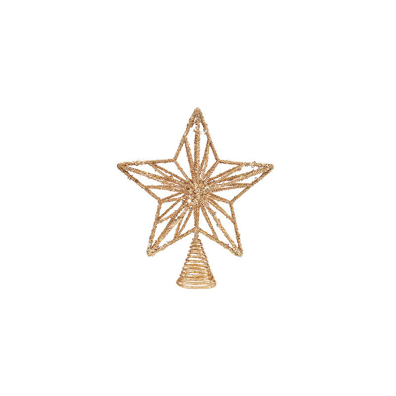 Gold tree star