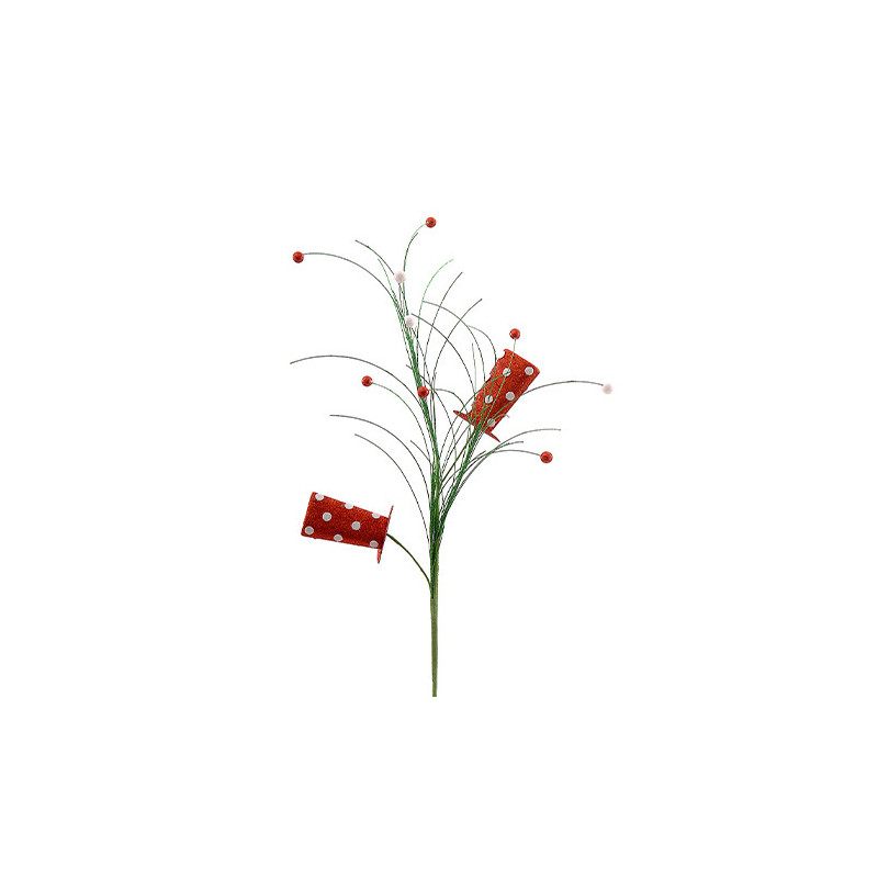 Branch with doted hats