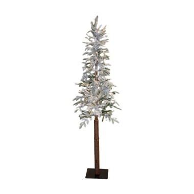 TREE WITH SNOW AND LED LIGHTS 150 CM (TT348)
