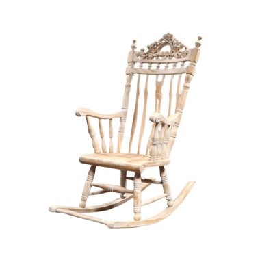 ELIZABETH Rocking Chair – Teak Wood | Sezon Decor