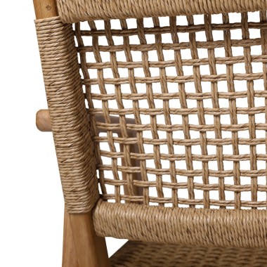 Karrigia Poly - Dru Teak & Ratan Sintetik | Sezon Dekor