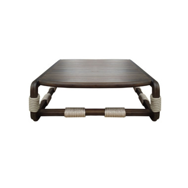 BIBLOS Central Table – Teak Wood  | Sezon Dekor