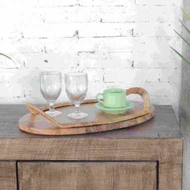 BRETON OVAL TRAY