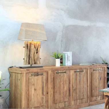 Lampshade – Teak Wood | Sezon Dekor