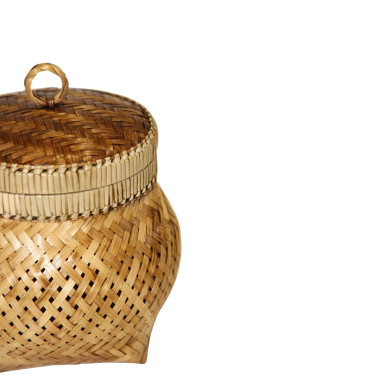 BELLY Basket - Bamboo  | Sezon Dekor