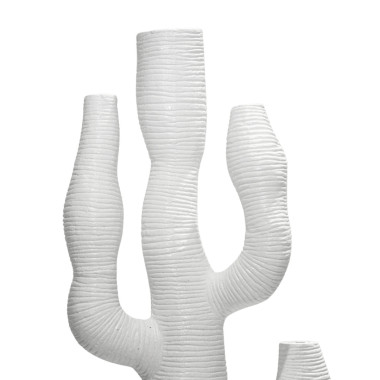 CACTUS Vase - Ceramic white | Sezon Dekor