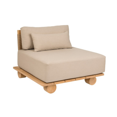 Portofino Set - Teak Wood/WaterProof | Sezon Dekor