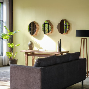 Organic Mirror – Decorative  Wood Frame Wall Mirror | Sezon Dekor