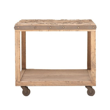 PUZZLE  TABLE - Handcrafted Wooden Console | Sezon Dekor