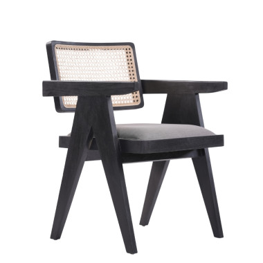 Karrige Vienna - Teak Wood / Rattan | Sezon Dekor