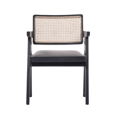 Karrige Vienna - Teak Wood / Rattan | Sezon Dekor