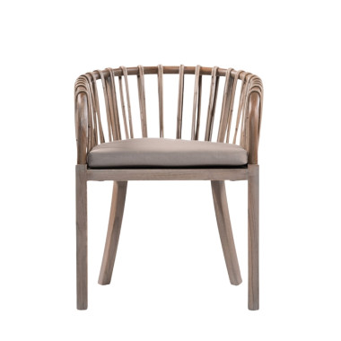 Karrige CONDRUS – Teak & Ratan | Sezon Dekor