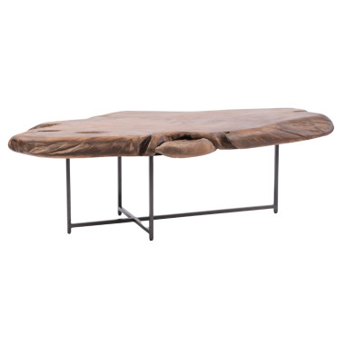 CAMBRIA Table –  Wood Top &  Metal Base | Sezon Dekor
