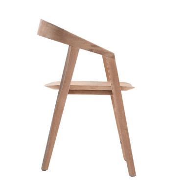 Velo Dining Chair – Teak Wood | Sezon Dekor