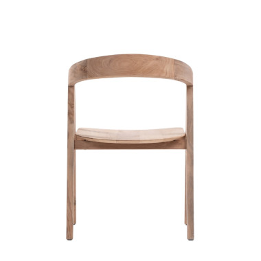 Velo Dining Chair – Teak Wood | Sezon Dekor