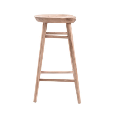 Savoy Bar Stool - Teak Wood | Sezon Dekor
