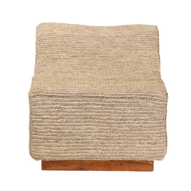 Sissal Armchair – Woven Sisal & Rustic Style | Sezon Dekor