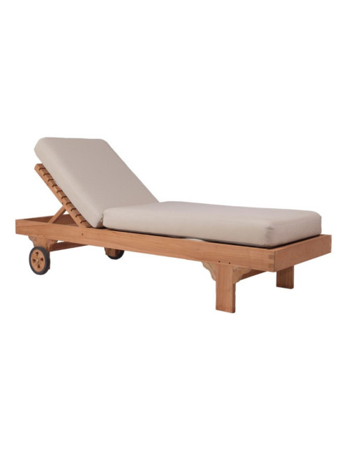 SHEZLONG DRU TEAK SAVOY