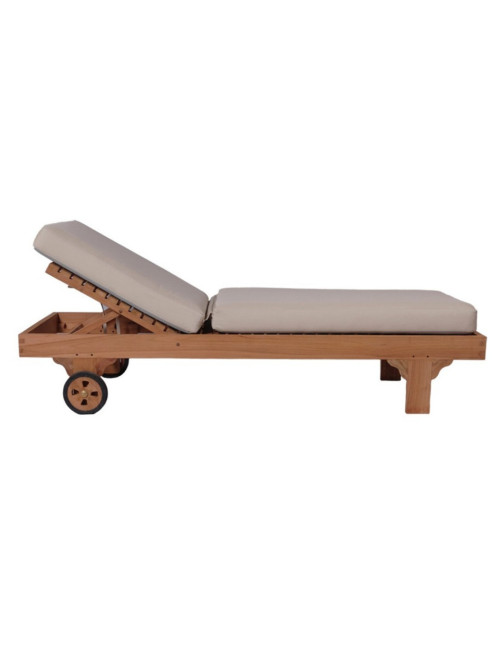 SHEZLONG DRU TEAK SAVOY