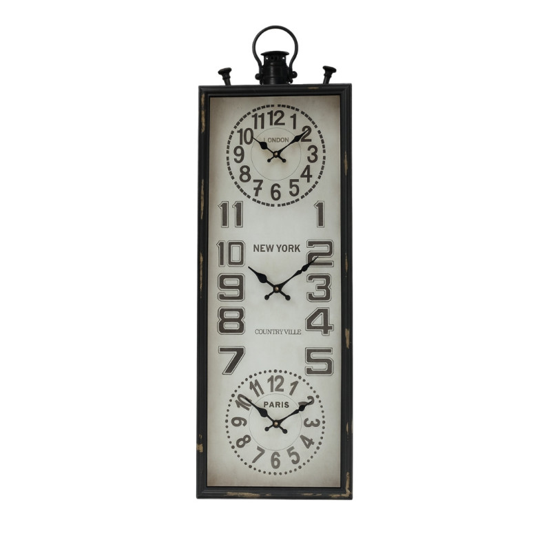 METALLIC WALL CLOCK