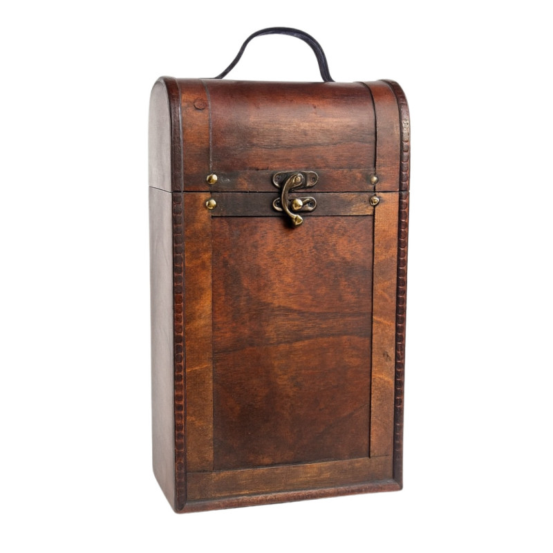 TUSCAN WOODEN WINE BOX