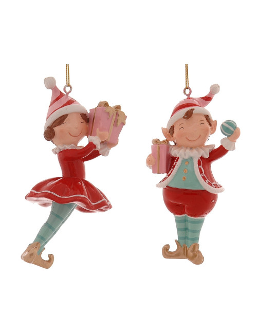 FESTIVE DUO ORNAMENT