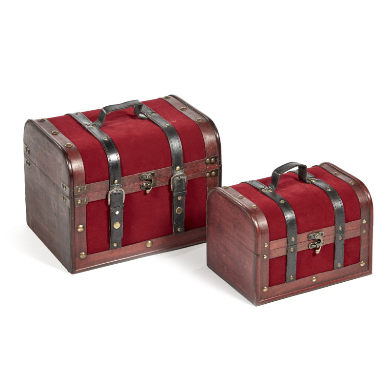 VELVET TRUNK BOX SET