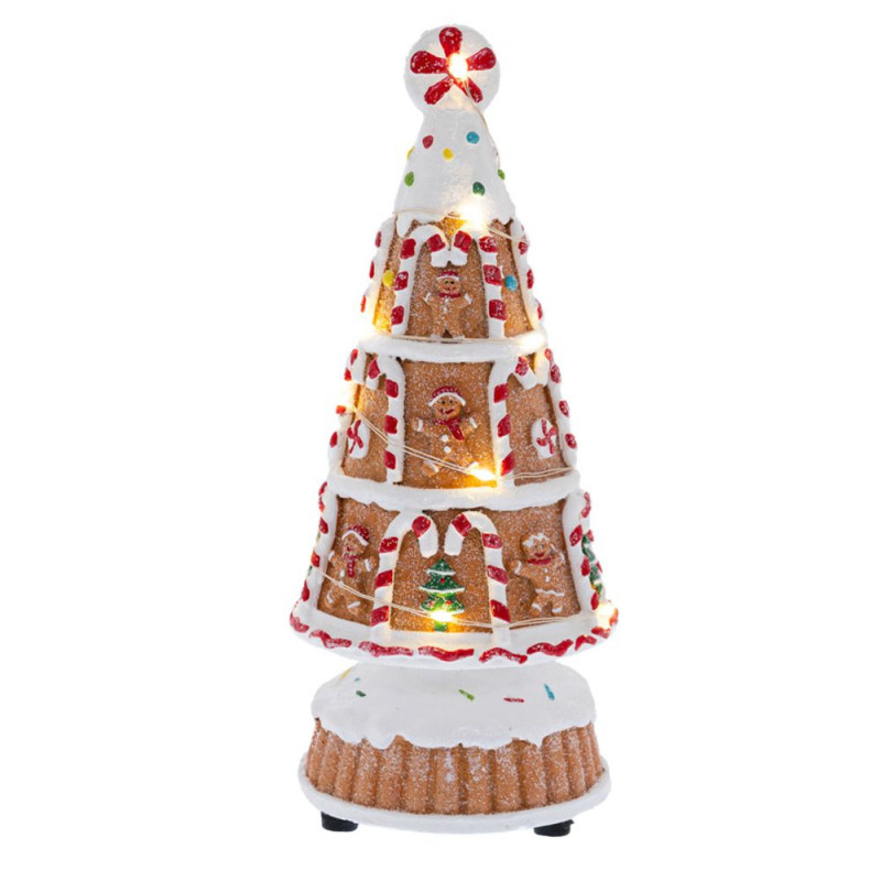 GINGERBREAD CHRISTMAS TREE CAKE