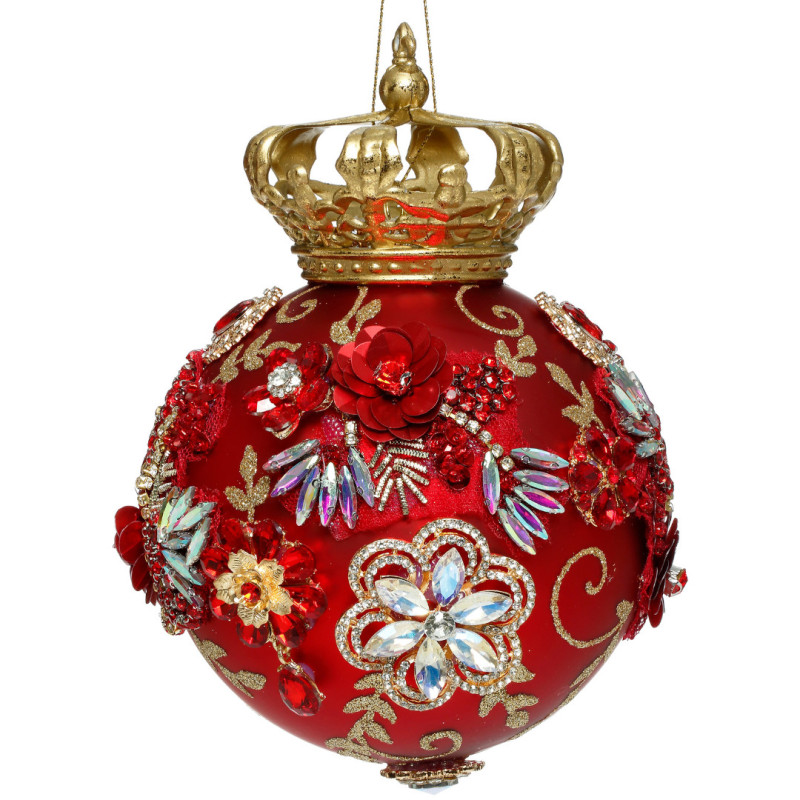 CROWN BALL ORANMENT