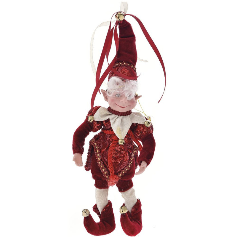 BURGUNDY  CHRISTMAS ELF