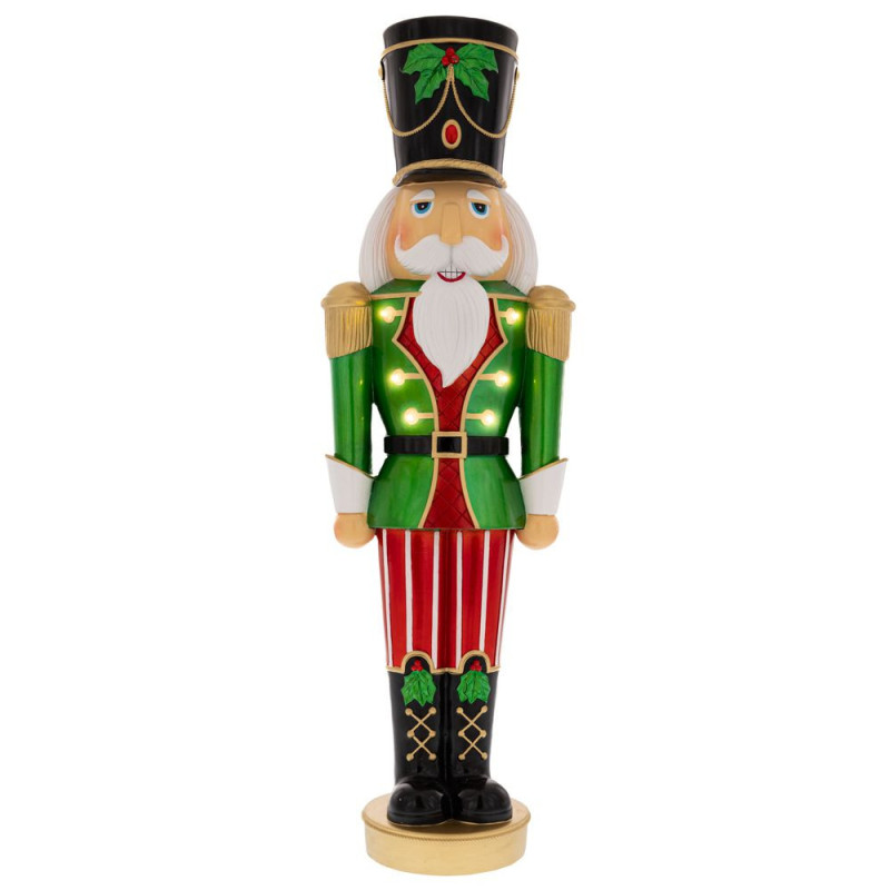 LED GREEN NUTCRACKER