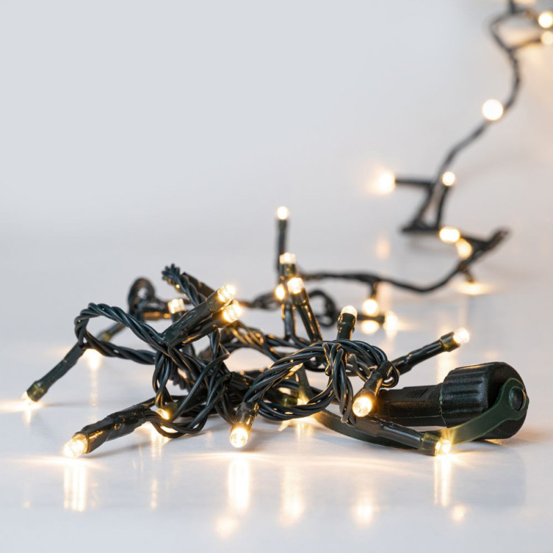 100LED STRING LIGHTS GREEN/WHITE